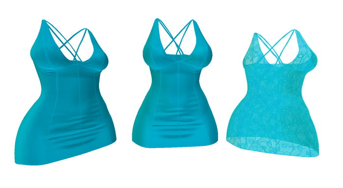 ! ! NB - Blue Dress - 