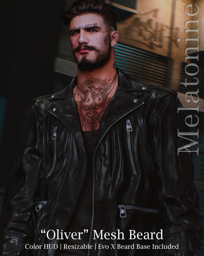 [Melatonine] "Oliver" Mesh Beard Demo