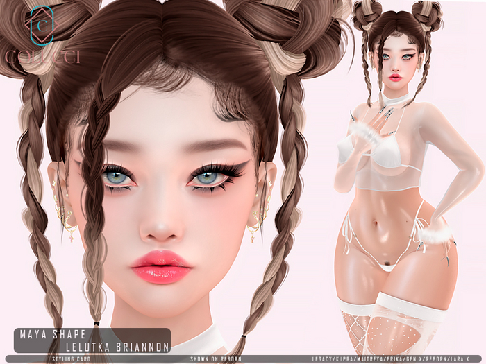 Maya Shape Lelutka Briannon 3.1