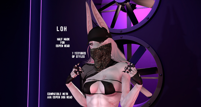 L0H - Half Mask for Espen Dog
