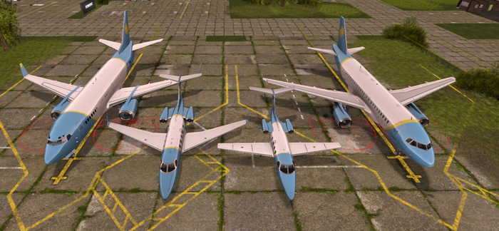 Argentina Blue set D-100, D-300, D-318, D-737