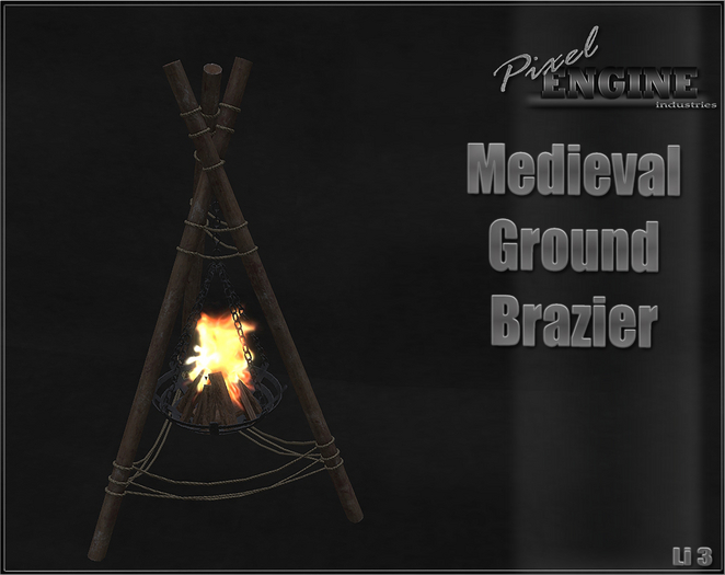 -PIX-\Medieval Ground Brazier