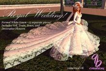 QB's Royal Wedding Gown gift box