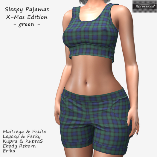 [Xprs] - Sleepy Pajamas X-Mas Edition Green