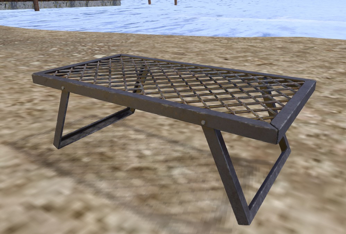 MESH Beach Camping Fire Grill FULL PERM