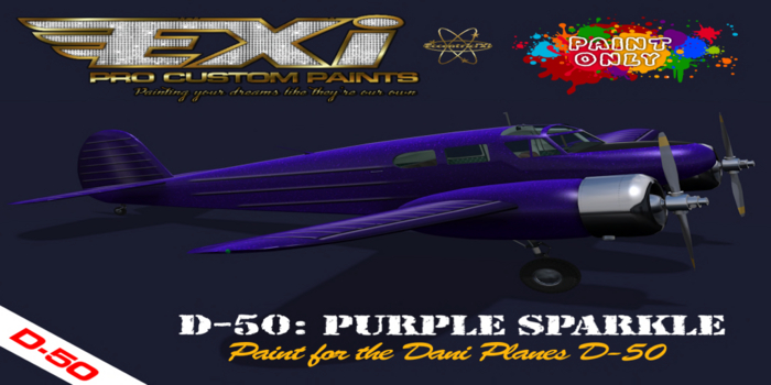 ~EXi~ Paint D- 50 Atomic Purple   (boxed)