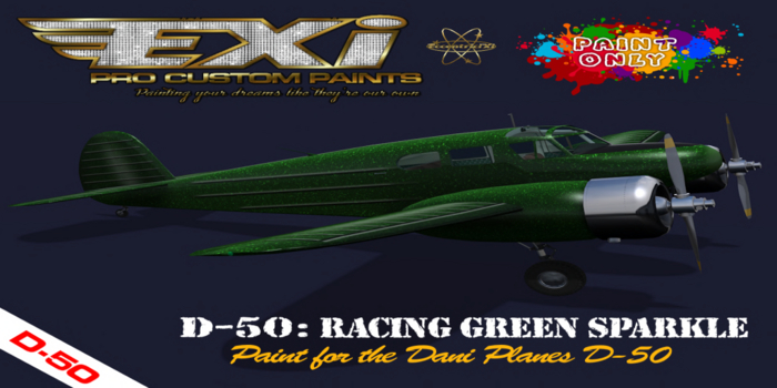 ~EXi~ Paint D- 50 Atomic Green   (boxed)