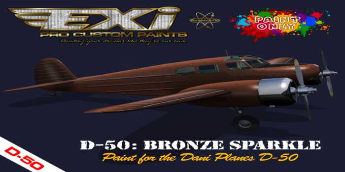~EXi~ Paint D- 50 Atomic Bronze   (boxed)
