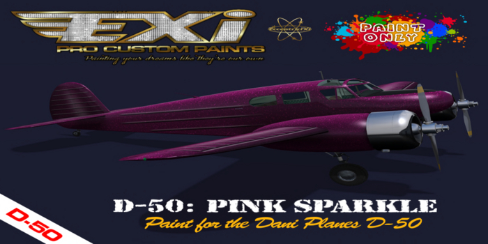 ~EXi~ Paint D- 50 Atomic  Pink (boxed)