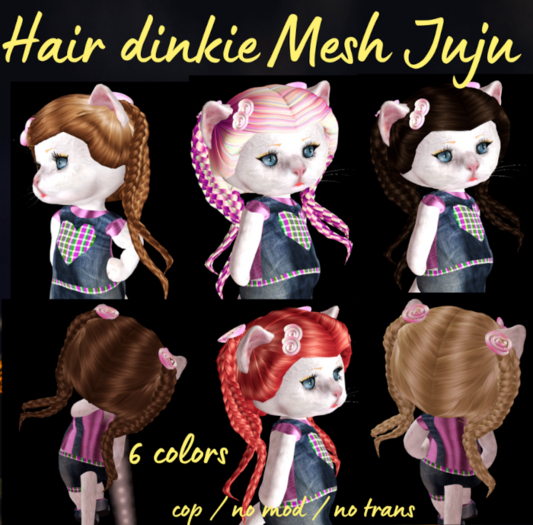 Hair Dinkie Mesh Juju