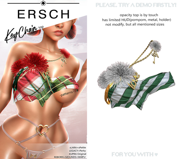 ERSCH - KeyChain Top -slytherin-