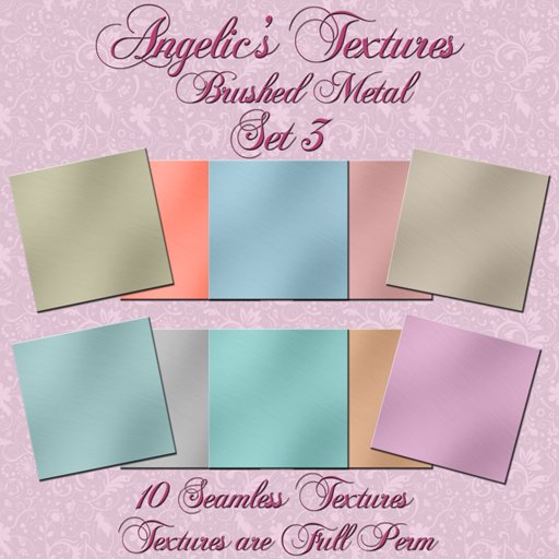 [Angelic] Brushed Metal Set 3
