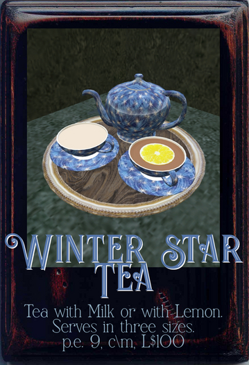Winter Star Tea Service
