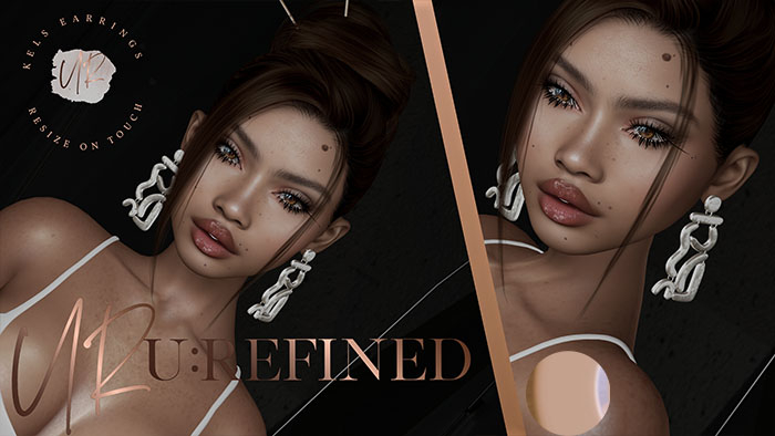 {U:Refined} Kels Earrings [Copper]