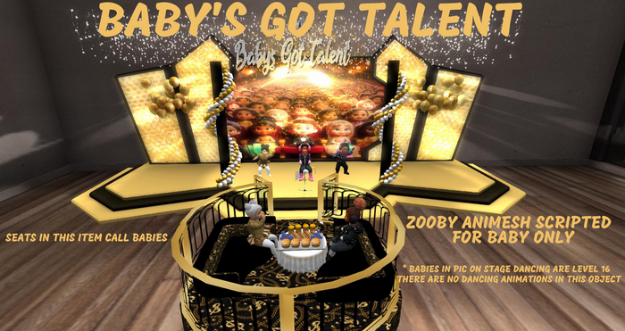 MERCI~BABY'S GOT TALENT STAGE AND VIP