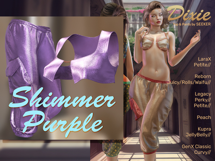 [seeker] Dixie Shimmer Purple
