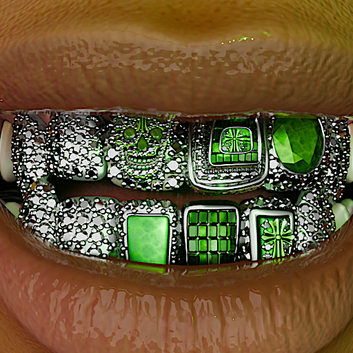 BWOKE " Skully Grillz "