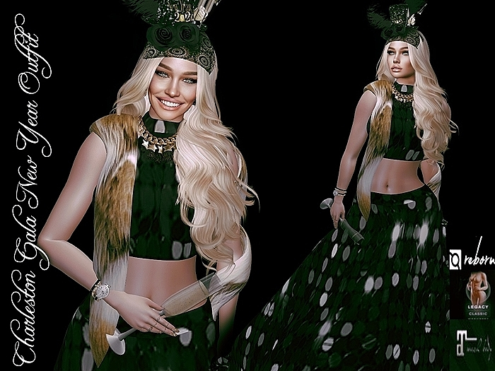20S  GALA NEW YEAR OUTFIT