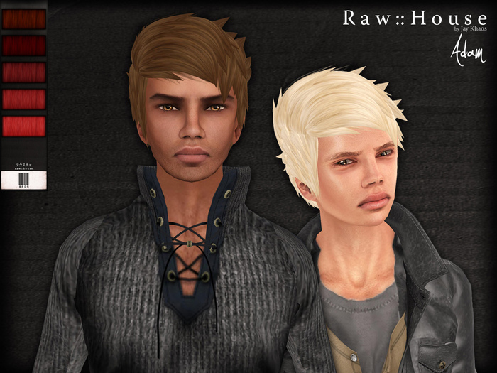RAW HOUSE :: Adam Hair [Reds]