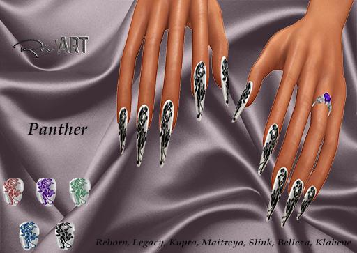 Rev'Art - Panther Nails