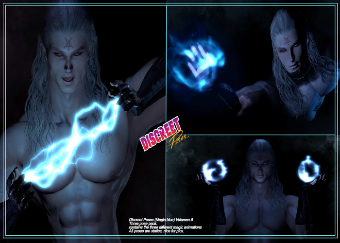 Discreet Poses (Magic Blue) Volumen.6