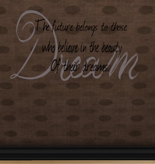 [&Hearts;] Dream Decal