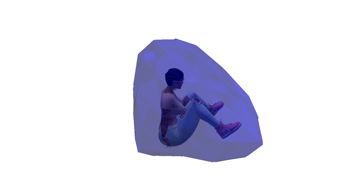 ! ! NB - Sapphire Floater