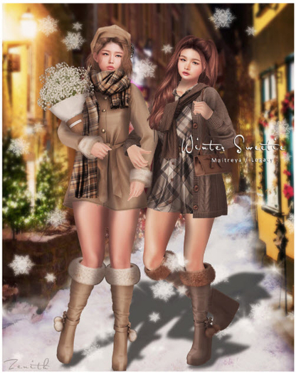=Zenith=Winter Sweetie Bag (Begie)