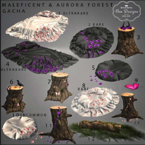 Bee Designs Maleficent & Aurora Forest Gacha 13