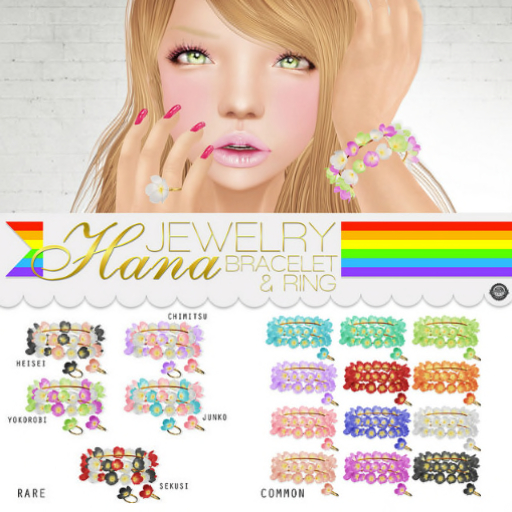 Blah. (Hana Flower Jewelry) Black