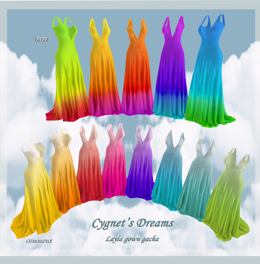 *Cygnet's Dreams*-Layla gown  MAITREYA PINK