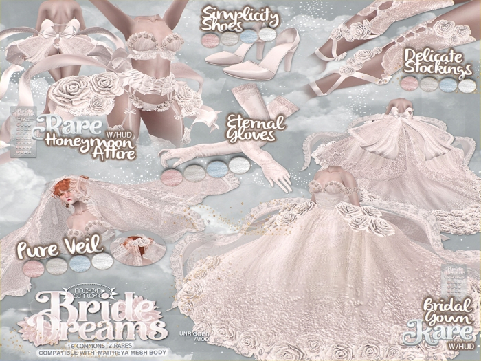 :Moon Amore: BrideDreams/ Simplicity Shoes / BEIGE