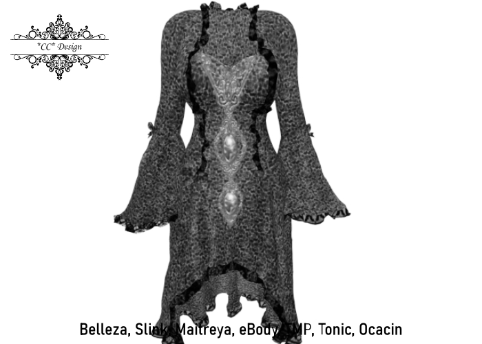(67) *CC* Ana Medieval Sleeve Dress DEMO