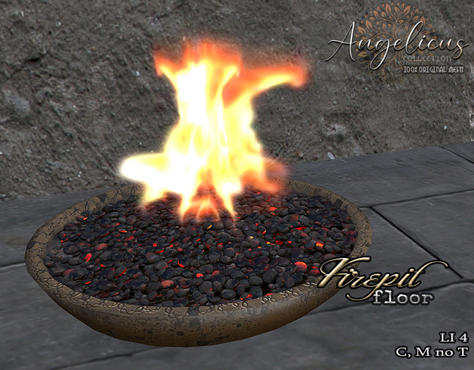 .AngelicUs. floor firepit 