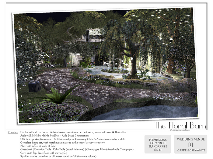 Wedding Venue Garden [1] |Landscape|Cave