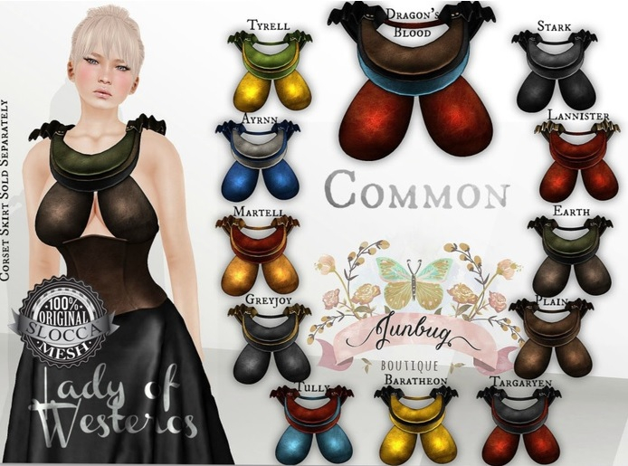 *{Junbug}* Arryn Leather Chestpiece -CBOX