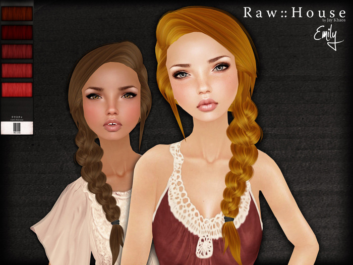 RAW HOUSE :: Emily Hair [Reds]