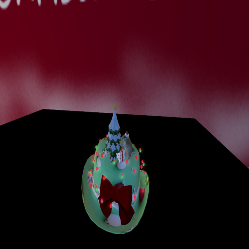Christmas Hat-Santa Mouse green