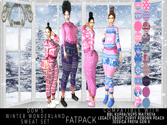 ~MM~ FATPACK DOM'S WINTER WONDERLAND