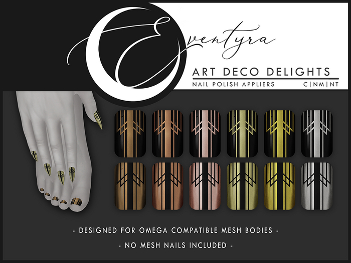 Eventyra - Omega Nail HUD - Art Deco Delights