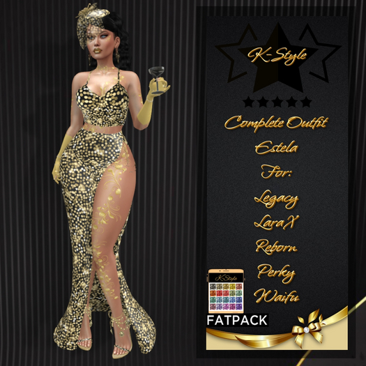 [K-Style] OUTFIT ESTELA - FATPACK #3