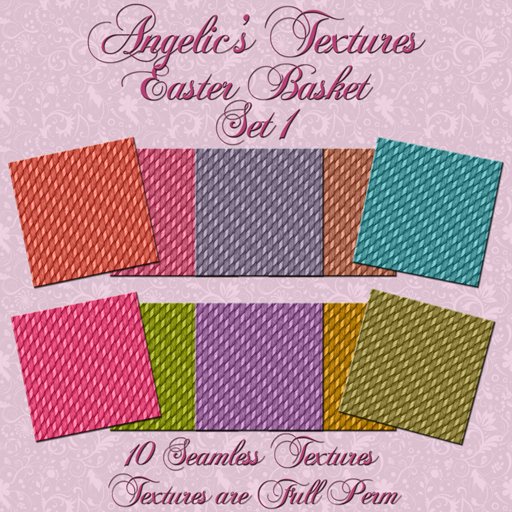 [Angelic] Easter Basket Set 1 MP Only Item!