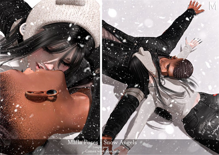 Malla Poses - Snow Angels
