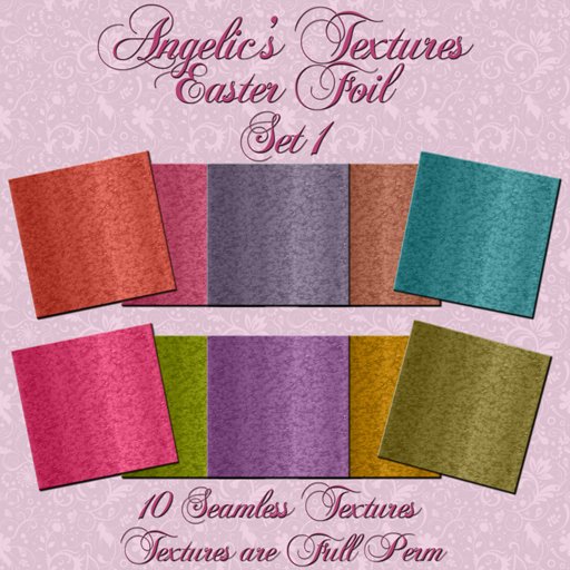 [Angelic] Easter Foil Set 1 MP Only Item!