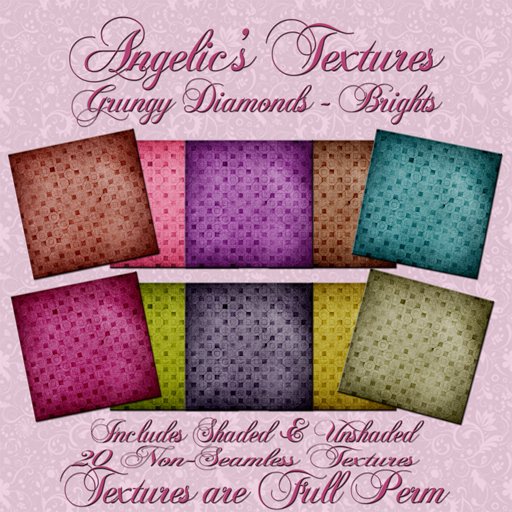 [Angelic] Grungy Diamonds Brights