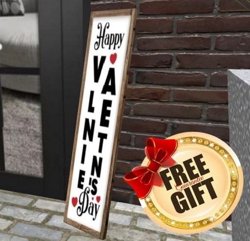 *'`'*Atheria Designs*'`'*Valentine's Day Porch Sign FREE Gift