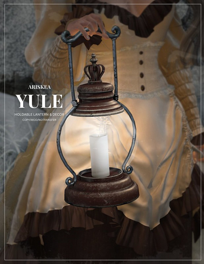 Ariskea[Yule] Round Lantern  [Pack]