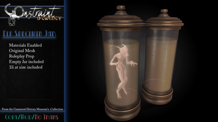 [CON] Elf Specimin Jar