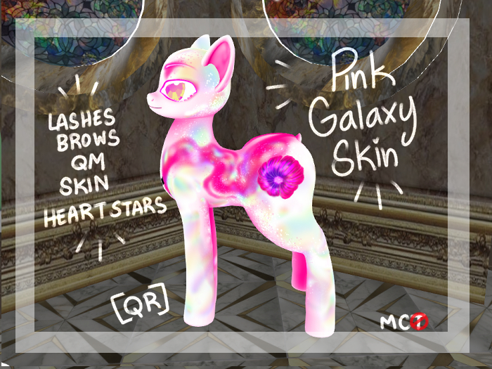 [QR]Pink Galaxy Skin