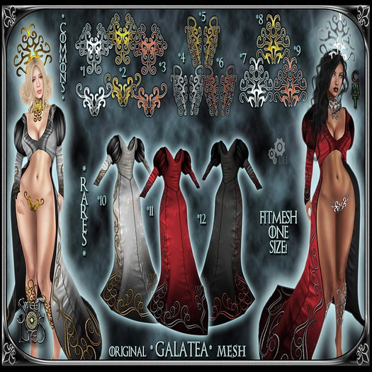 Galatea Legwraps Bronze - SweetLies Original Box 6 COMMON